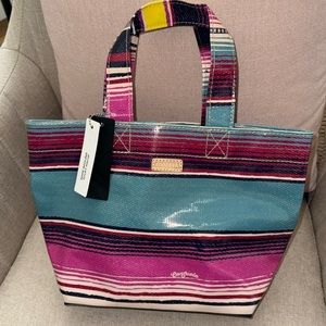 Consuela Multicolor Striped Tote Bag